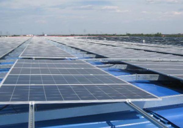  湖北汉川合一包创业园屋顶分布式光伏电站17MW